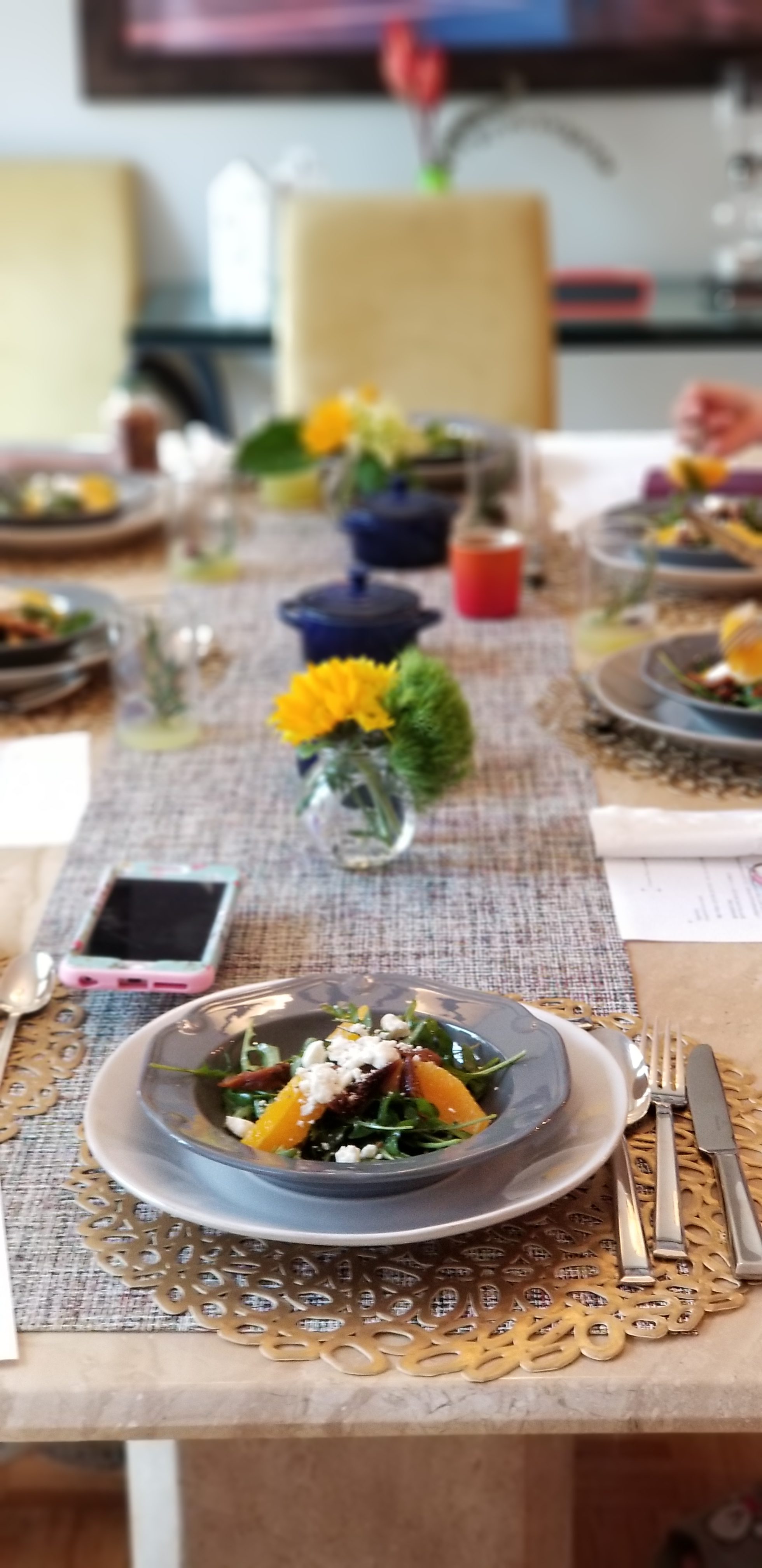 Arugula + citrus salad